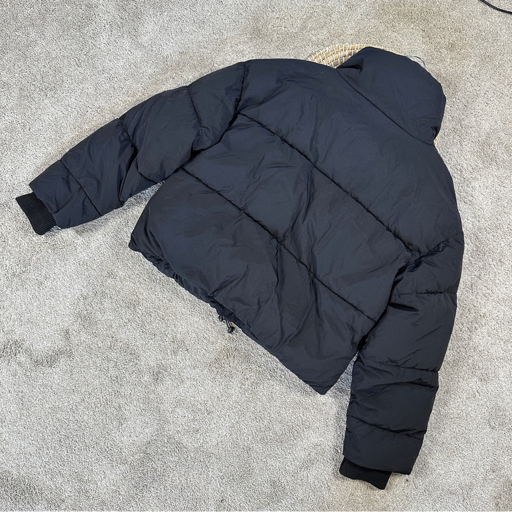 Zara Women’s ComfortTemp Thermal Insulation Puffer Jacket Crop in Black L - Picture 8 of 16